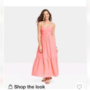 Womens maxi sundress universal thread size small